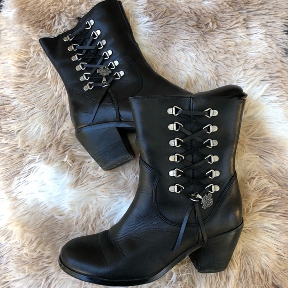 Harley-Davidson Shoes - LAST CALL HD Harley Davidson Moto Leather Boots
